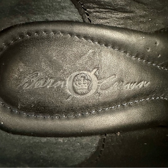 Born Crown Kensi Gray Suede Wedge Lace Up Shoes Size 8 - Picture 11 of 12